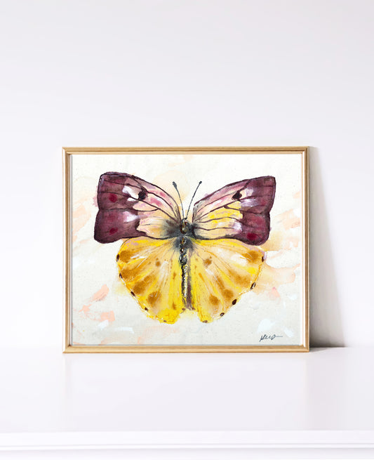 Butterfly + Mountain